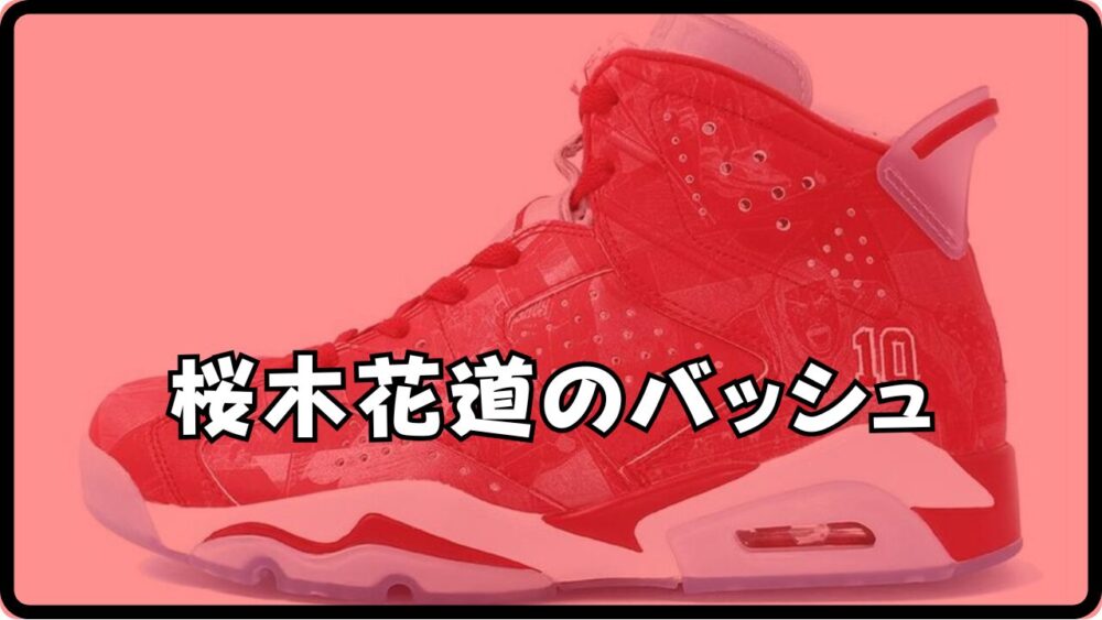 スラムダンク 桜木花道のバッシュを解説！エアジョーダン1と6の